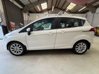 USED 2017 17 FORD B-MAX 1.5 TDCi Titanium Navigator MPV 5 Door Diesel Manual White Euro 6  8 SERVICES+AUTO LIGHTS+JUNE 27 MOT
