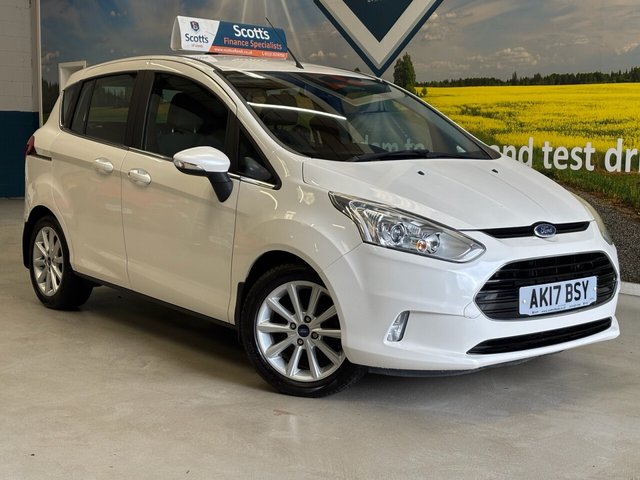 View our Ford B-Max 1.5 TDCi Titanium Navigator MPV 5 Door Diesel Manual White Euro 6 