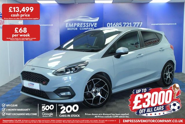 View our Ford Fiesta 1.5T EcoBoost ST-2 Hatchback 5dr Petrol Manual Euro 6 (200 ps)