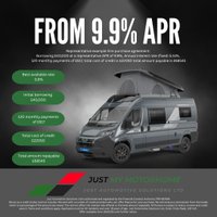 USED 2024 74 AUTO-SLEEPERS SYMBOL 2 Belt- 2 Berth - Automatic  ONE OWNER WITH VERY LOW MILES
