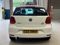 USED 2016 VOLKSWAGEN POLO 1.2 TSI BlueMotion Tech Match Hatchback 5 door Petrol Manual Euro 6 in White  PARKING SENSORS+PRIV GLASS+USB+AUX