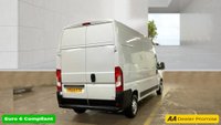USED 2024 24 PEUGEOT BOXER White 2.2 BlueHDi 335 Professional Premium+ L3 H3 van, 2,500 miles, Euro 6, Sat nav, Touchscreen, A/C, Bluetooth, Rear sensors. Plus VAT @ 20%! This 2024 Peugeot Boxer van boasts exceptionally low mileage, having covered just 2500 miles, making it a standout choice for its age. This L3 H3 Professional Premium + model is powered by an efficient 2.2L BlueHDi Euro 6 diesel engine and comes with a 3 month warranty for your peace of mind. It has had only one owner from new and features a generous 15000 litre cargo volume, perfect for substantial loads.  The Professional Premium + trim level includes a host of useful features designed to enha