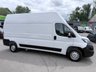 USED 2024 24 PEUGEOT BOXER White 2.2 BlueHDi 335 Professional Premium+ L3 H3 van, 2,500 miles, Euro 6, Sat nav, Touchscreen, A/C, Bluetooth, Rear sensors. Plus VAT @ 20%! This 2024 Peugeot Boxer van boasts exceptionally low mileage, having covered just 2500 miles, making it a standout choice for its age. This L3 H3 Professional Premium + model is powered by an efficient 2.2L BlueHDi Euro 6 diesel engine and comes with a 3 month warranty for your peace of mind. It has had only one owner from new and features a generous 15000 litre cargo volume, perfect for substantial loads.  The Professional Premium + trim level includes a host of useful features designed to enha