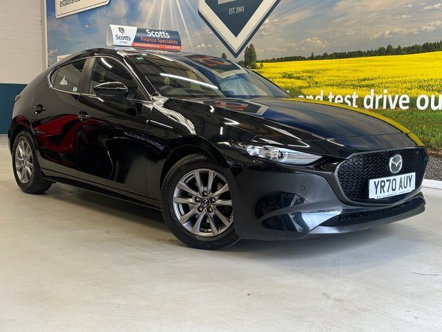 View our Mazda Mazda3 2.0 SKYACTIV-G MHEV SE-L Lux Hatchback 5 door Petrol Manual Euro 6 in Black