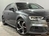 USED 2019 19 AUDI S3 2.0 TFSI Black Edition Sportback 5dr Petrol S Tronic quattro Euro 6 (s/s) (300 ps) 