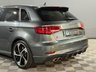 USED 2019 19 AUDI S3 2.0 TFSI Black Edition Sportback 5dr Petrol S Tronic quattro Euro 6 (s/s) (300 ps) 