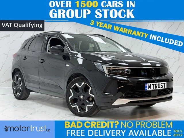 View our Vauxhall Grandland 1.2 Turbo Ultimate SUV 5dr Petrol Manual Euro 6 (s/s) (130 ps)
