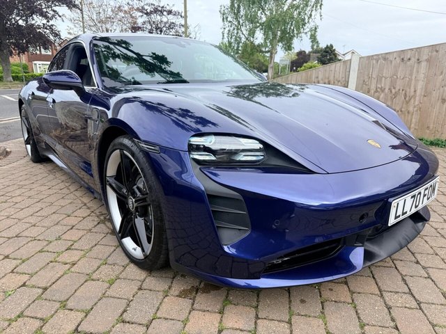 2020 70 PORSCHE TAYCAN Performance Plus 93.4kWh Turbo Saloon 4dr Electric Auto 4WD (680 ps) REAR CAMERA-ELECTRIC HEATED LEATHER