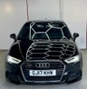 USED 2017 17 AUDI A3 2.0 TFSI S line Sportback 5dr Petrol S Tronic quattro Euro 6 (s/s) (190 ps) SAT NAV-DEALER HISTORY-MEDIA PLY