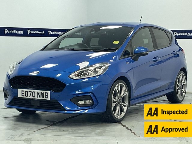 View our Ford Fiesta 1.0T EcoBoost MHEV ST-Line X Edition Hatchback 5dr Petrol Manual Euro 6 (s/s) - AA INSPECTED (155 ps)