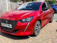 USED 2024 73 PEUGEOT 208 1.2 PureTech Allure Premium + Hatchback 5dr Petrol EAT Euro 6 (s/s) (100 ps) DUAL CLIMATE, PART LEATHER SEATS