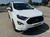 USED 2021 21 FORD ECOSPORT 1.0T EcoBoost GPF ST-Line SUV 5dr Petrol Manual Euro 6 (s/s) (125 ps) CRUISE, 12m MOT INCLUDED, REV CAM