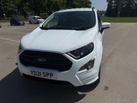 USED 2021 21 FORD ECOSPORT 1.0T EcoBoost GPF ST-Line SUV 5dr Petrol Manual Euro 6 (s/s) (125 ps) CRUISE, 12m MOT INCLUDED, REV CAM