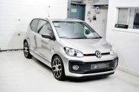 USED 2020 69 VOLKSWAGEN UP! 1.0 TSI up! GTI Euro 6 (s/s) 3dr TUNGSTEN SILVER|DATELESS PLATE
