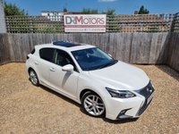 USED 2017 67 LEXUS CT 1.8 200h Premier Hatchback 5dr Petrol Hybrid CVT Euro 6 (s/s) (136 ps) ** WE OFFER FINANCE ON THIS CAR **