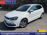 USED 2017 17 VOLKSWAGEN POLO 1.2 TSI BlueMotion Tech Match Edition Hatchback 3dr Petrol Manual Euro 6 (s/s) (90 ps) Highly desirable example in stunning White with Silver Alloy Wheels