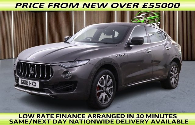 View our Maserati Levante 3.0D V6 SUV 5dr Diesel ZF 4WD Euro 6 (s/s) (275 ps)