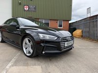 USED 2019 19 AUDI A5 2.0 TFSI 40 S line Coupe 2dr Petrol S Tronic Euro 6 (s/s) (190 ps) 