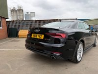 USED 2019 19 AUDI A5 2.0 TFSI 40 S line Coupe 2dr Petrol S Tronic Euro 6 (s/s) (190 ps) 