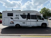 USED ADRIA CORAL 670 SL AXESS REAR ISLAND BED OVER GARAGE