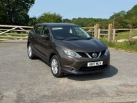 USED 2017 17 NISSAN QASHQAI 1.2 DIG-T Acenta SUV 5dr Petrol Manual 2WD Euro 6 (s/s) (115 ps) LOW MILES, METALLIC PAINT, ALLOYS