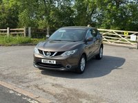 USED 2017 17 NISSAN QASHQAI 1.2 DIG-T Acenta SUV 5dr Petrol Manual 2WD Euro 6 (s/s) (115 ps) LOW MILES, METALLIC PAINT, ALLOYS