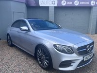 USED 2017 17 MERCEDES-BENZ E-CLASS 2.0 E220d AMG Line (Premium) Saloon 4dr Diesel G-Tronic+ Euro 6 (s/s) (194 ps) TOP SPEC! AUTO WITH PAN ROOF