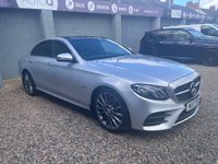 USED 2017 17 MERCEDES-BENZ E-CLASS 2.0 E220d AMG Line (Premium) Saloon 4dr Diesel G-Tronic+ Euro 6 (s/s) (194 ps) TOP SPEC! AUTO WITH PAN ROOF