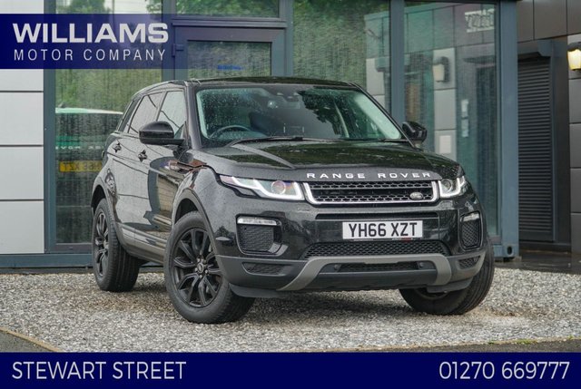 View our LAND ROVER RANGE ROVER EVOQUE