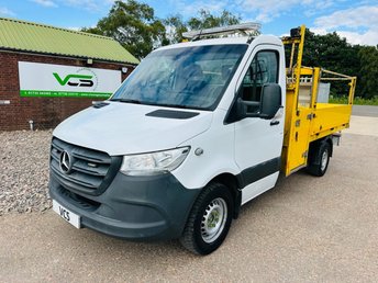 2019 MERCEDES-BENZ SPRINTER 2.1 314 CDI Chassis Cab 2dr Diesel Manual RWD L2 Euro 6 (143 ps) &pound;13790.00