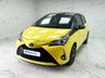 USED 2018 18 TOYOTA YARIS 1.5 VVT-i Yellow Bi-Tone Limited Edition Hatchback 5dr Petrol Manual Euro 6 (111 ps) 2 FORMER OWNERS! EXTENSIVE S/H! 2 FORMER OWNERS! EXTENSIVE S/H!