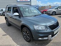 USED 2015 15 SKODA YETI 2.0 TDI Elegance Outdoor 5dr Diesel DSG 4WD Euro 5 (140 ps) 2 OWNERS FROM NEW* SKODA SERVICE HISTORY* AUTOMATIC* PARKING SENSORS* CRUISE CONTROL* DUAL CLIMATE CONTROL WITH AIR CON* FULL LEATHER* HEATED SEATS* TOW BAR* TRACTION CONTROL* 4 WHEEL DRIVE