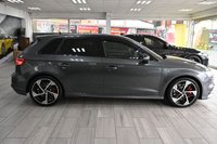 USED 2019 69 AUDI S3 2.0 TFSI Black Edition Sportback 5dr Petrol S Tronic quattro Euro 6 (s/s) (300 ps) *HOME DELIVERY 7 DAY MONEY BACK*