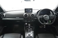 USED 2019 69 AUDI S3 2.0 TFSI Black Edition Sportback 5dr Petrol S Tronic quattro Euro 6 (s/s) (300 ps) *HOME DELIVERY 7 DAY MONEY BACK*