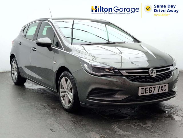 USED 2017 67 VAUXHALL ASTRA 1.4 Astra Design T S/S Auto 5dr CLICK+COLLECT / HOME DELIVERY