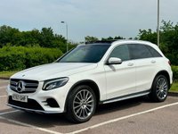 USED 2017 67 MERCEDES-BENZ GLC 3.0 GLC350d V6 AMG Line (Premium Plus) SUV 5dr Diesel G-Tronic 4MATIC Euro 6 (s/s) (258 ps) HIGH SPEC / PANROOF