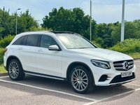 USED 2017 67 MERCEDES-BENZ GLC 3.0 GLC350d V6 AMG Line (Premium Plus) SUV 5dr Diesel G-Tronic 4MATIC Euro 6 (s/s) (258 ps) HIGH SPEC / PANROOF