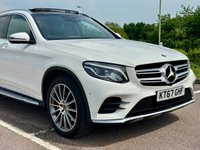 USED 2017 67 MERCEDES-BENZ GLC 3.0 GLC350d V6 AMG Line (Premium Plus) SUV 5dr Diesel G-Tronic 4MATIC Euro 6 (s/s) (258 ps) HIGH SPEC / PANROOF