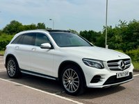 USED 2017 67 MERCEDES-BENZ GLC 3.0 GLC350d V6 AMG Line (Premium Plus) SUV 5dr Diesel G-Tronic 4MATIC Euro 6 (s/s) (258 ps) HIGH SPEC / PANROOF