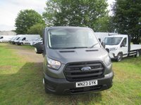 USED 2023 23 FORD TRANSIT 2.0 350 EcoBlue Leader Double Cab Tipper 4dr Diesel Manual RWD L3 Euro 6 (s/s) (130 ps) Dual Rear Wheels