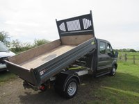 USED 2023 23 FORD TRANSIT 2.0 350 EcoBlue Leader Double Cab Tipper 4dr Diesel Manual RWD L3 Euro 6 (s/s) (130 ps) Dual Rear Wheels