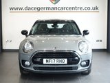 USED 2017 17 MINI CLUBMAN 1.5 Cooper Estate 6dr Petrol Manual Euro 6 (s/s) (136 ps) FULL SERVICE HISTORY + SATELLITE NAVIGATION + DAB DIGITAL RADIO + BLUETOOTH CONNECTIVITY + APPS CONTROL + LEATHER MULTI-FUNCTIONAL STEERING WHEEL + CRUISE CONTROL + CLIMATE CONTROL + AIR CONDITIONING + IN CAR ENTERTAINMENT AUX/USB + ROOF SPOILER + ELECTRIC HEATED DOOR MIRRORS + ELECTRIC WINDOWS + DAY TIME RUNNING LIGHTS + LANE ASSIST + KEYLESS START + ECO STOP START SYSTEM + 16 INCH ALLOY WHEELS + 60/40 FOLDING REAR SEATS....
