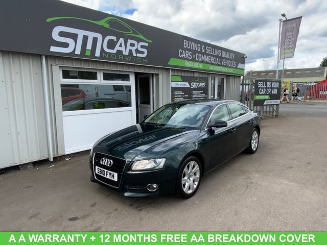 View our Audi A5 3.0 TDI V6 SE Sportback 5dr Diesel S Tronic quattro Euro 5 (240 ps)