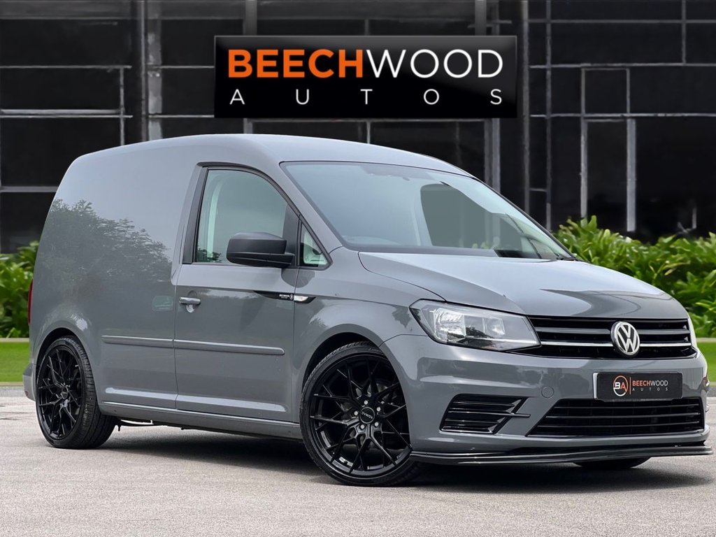 USED 2019 VOLKSWAGEN CADDY 2.0 TDI C20 BEECHWOOD CUSTOM  Panel Van 5dr Diesel Manual SWB Euro 6 (s/s) (102 ps) CARPET LINED / NO VAT / TAILGATE