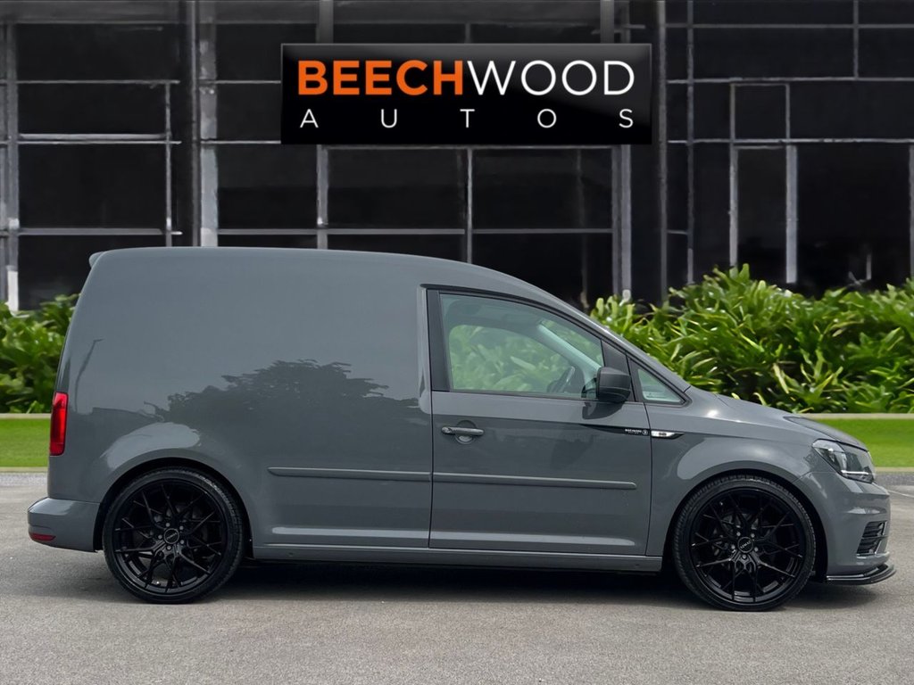 USED 2019 VOLKSWAGEN CADDY 2.0 TDI C20 BEECHWOOD CUSTOM  Panel Van 5dr Diesel Manual SWB Euro 6 (s/s) (102 ps) CARPET LINED / NO VAT / TAILGATE