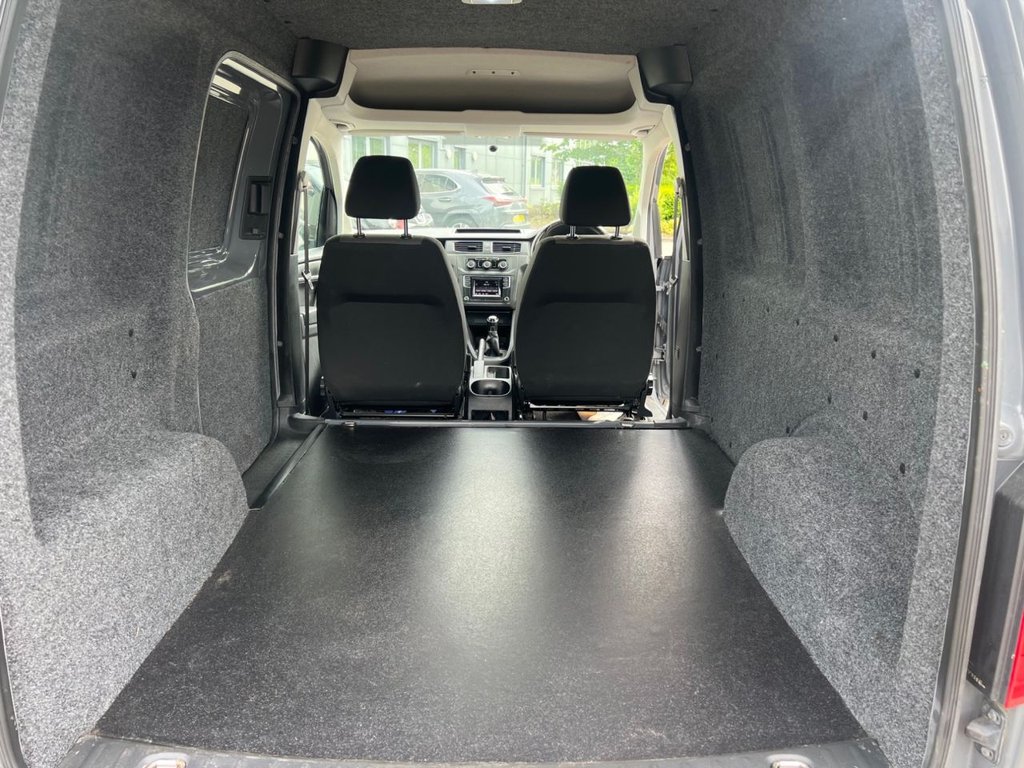 USED 2019 VOLKSWAGEN CADDY 2.0 TDI C20 BEECHWOOD CUSTOM  Panel Van 5dr Diesel Manual SWB Euro 6 (s/s) (102 ps) CARPET LINED / NO VAT / TAILGATE