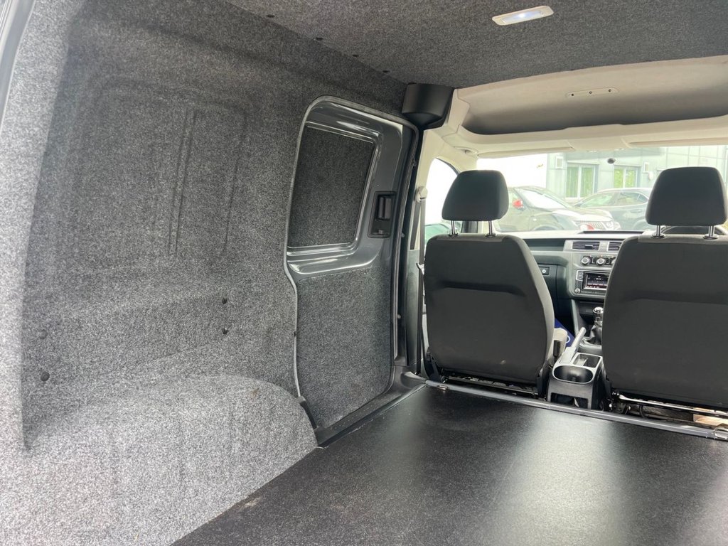 USED 2019 VOLKSWAGEN CADDY 2.0 TDI C20 BEECHWOOD CUSTOM  Panel Van 5dr Diesel Manual SWB Euro 6 (s/s) (102 ps) CARPET LINED / NO VAT / TAILGATE