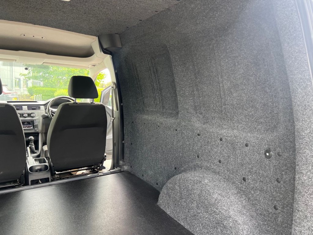 USED 2019 VOLKSWAGEN CADDY 2.0 TDI C20 BEECHWOOD CUSTOM  Panel Van 5dr Diesel Manual SWB Euro 6 (s/s) (102 ps) CARPET LINED / NO VAT / TAILGATE