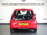 USED 2016 16 PEUGEOT 108 1.0 Active Hatchback 5dr Petrol Manual Euro 6 (68 ps) FULL SERVICE HISTORY + BLUETOOTH CONNECTIVITY + IN CAR ENTERTAINMENT WITH TOUCH SCREEN MEDIA DISPLAY + APPS CONTROL + DAB DIGITAL RADIO + HILL HOLD START ASSIST + AIR CONDITIONING + LED DAY TIME RUNNING LIGHTS + 60/40 FOLDING REAR SEATS....