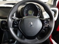 USED 2016 16 PEUGEOT 108 1.0 Active Hatchback 5dr Petrol Manual Euro 6 (68 ps) FULL SERVICE HISTORY + BLUETOOTH CONNECTIVITY + IN CAR ENTERTAINMENT WITH TOUCH SCREEN MEDIA DISPLAY + APPS CONTROL + DAB DIGITAL RADIO + HILL HOLD START ASSIST + AIR CONDITIONING + LED DAY TIME RUNNING LIGHTS + 60/40 FOLDING REAR SEATS....